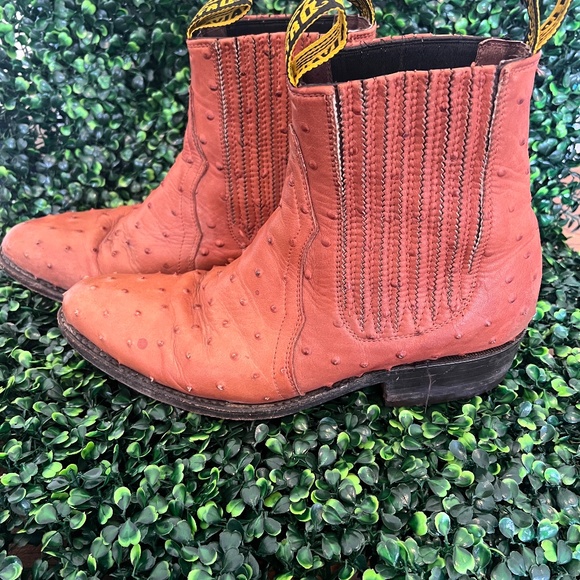 Ostrich Boots - Mens - Potro Salvaje - Size 7.5 - Picture 3 of 9